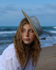 JASMINE Midi Straw Hat
