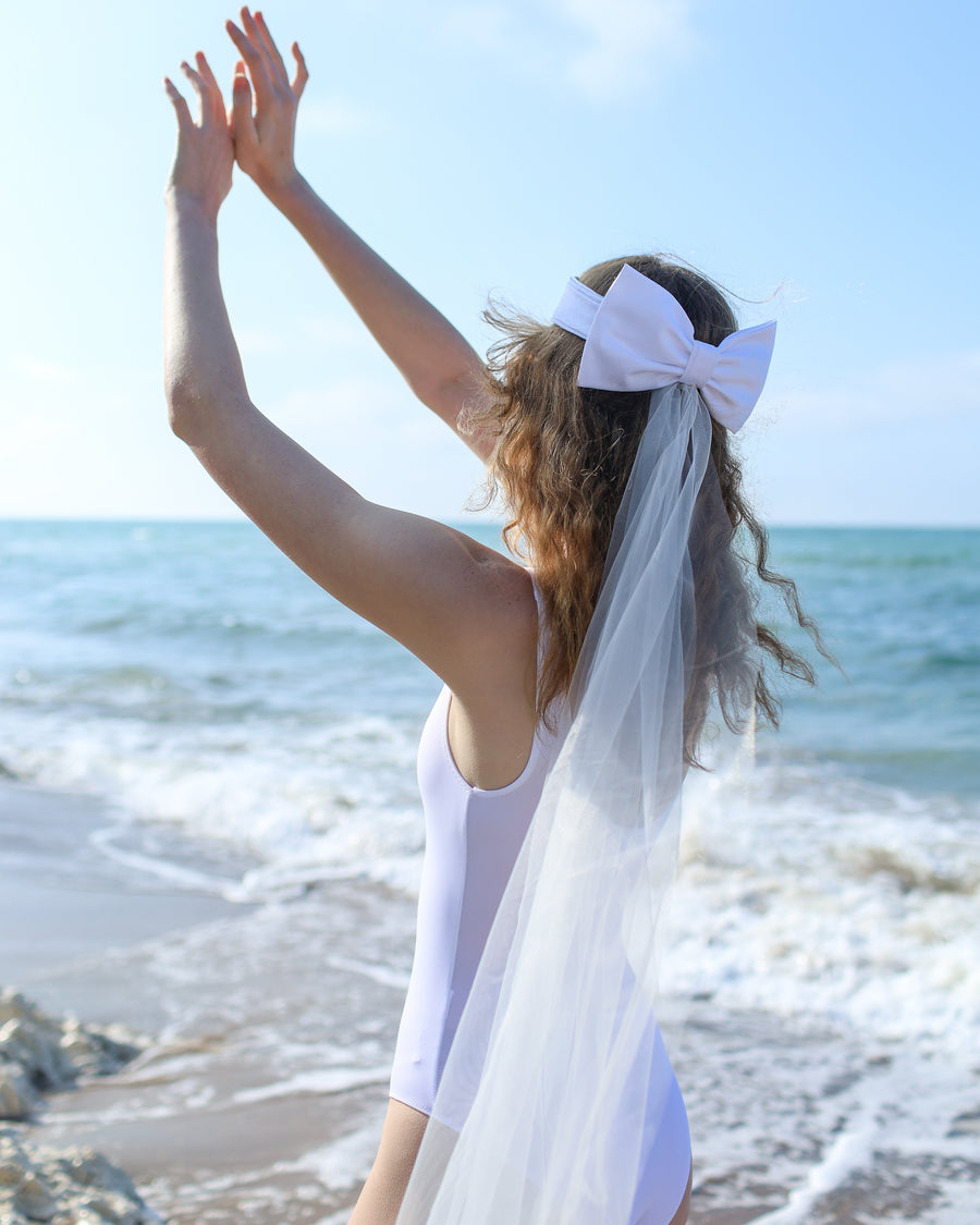 Lost in a Dream Swan Headband & Veil