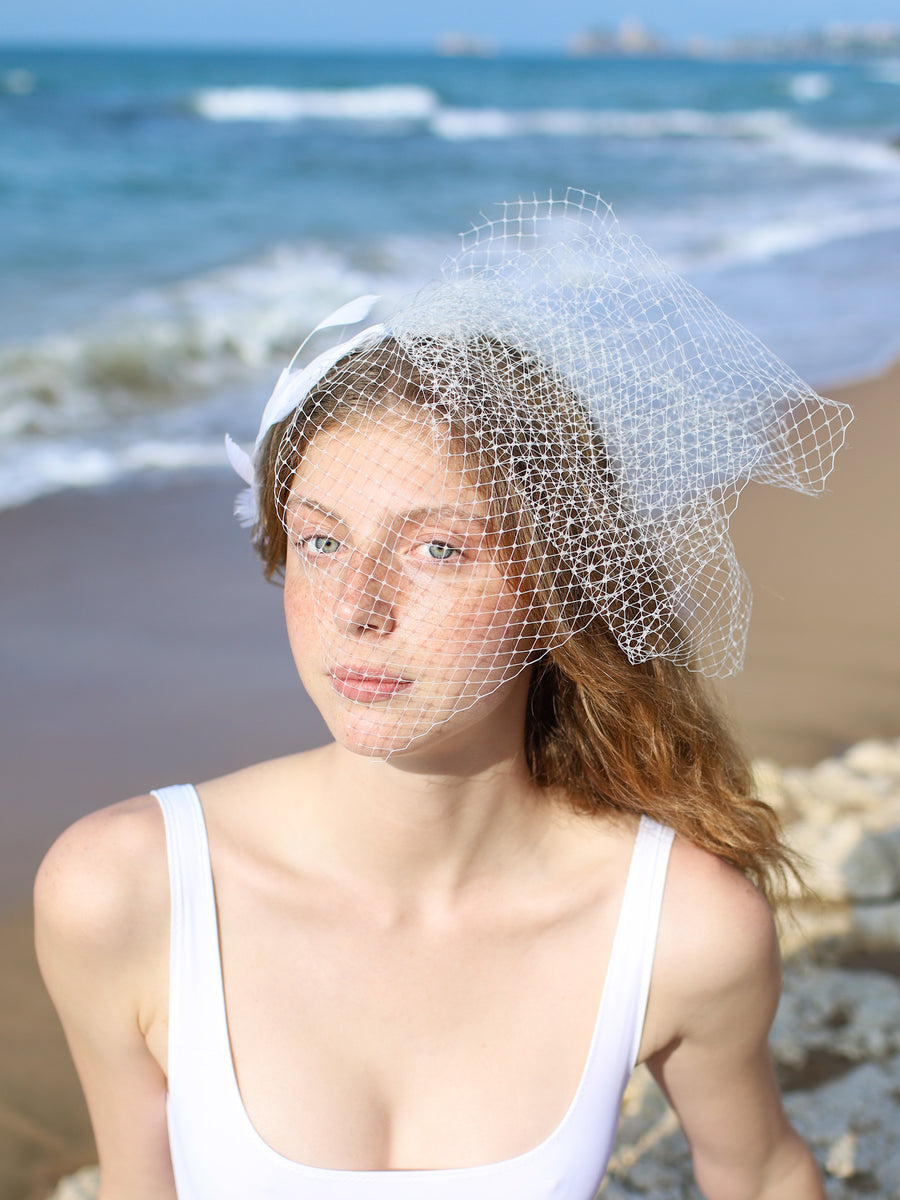 Lost in a Dream Feather Fascinator