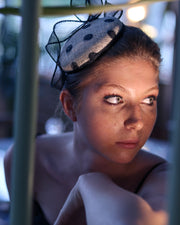 Polka Dot Cocktail Hat