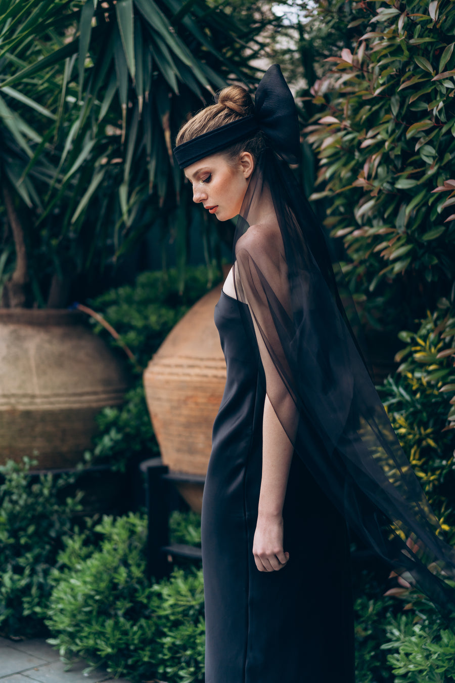 Lost in a Dream Bowtie Headband & Veil