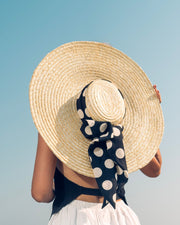 PIA Polka Dot Wide Brim Hat