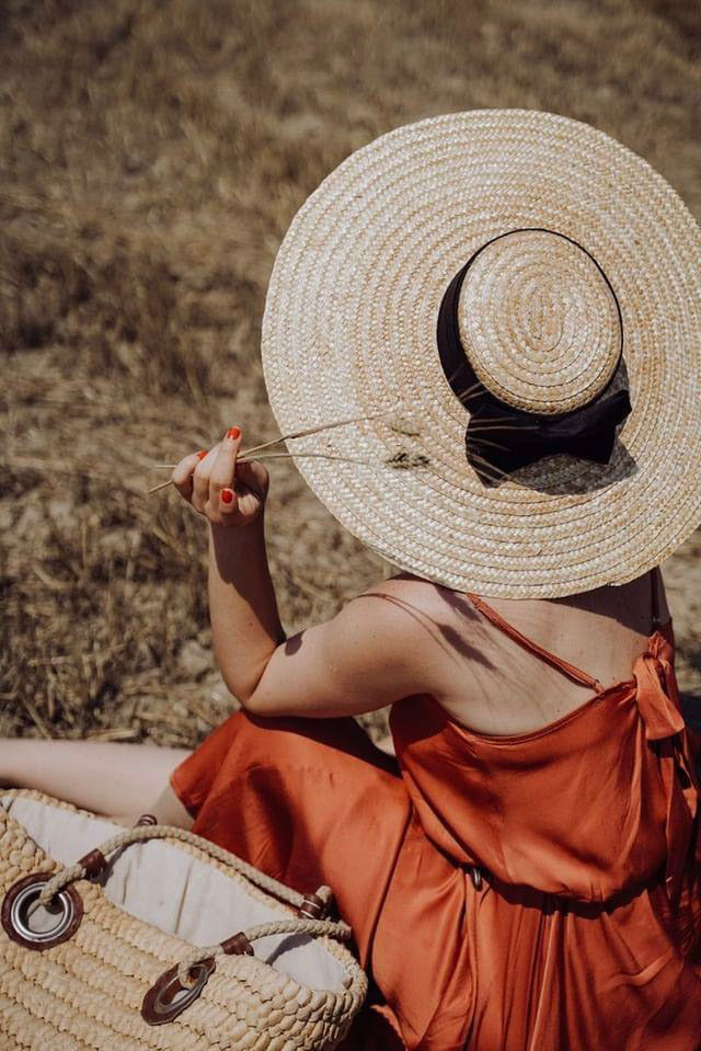 PIA Wide Brim Straw Hat